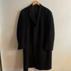 Men’s Wool Topcoat 42 Regular 3/4 length